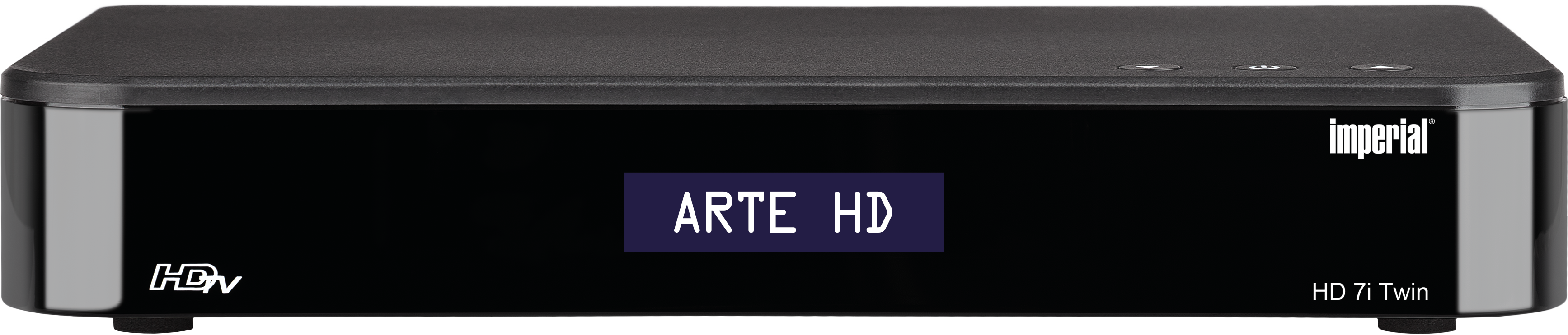 IMPERIAL 77-561-00 HD Twin Satreceiver (HDTV, PVR-Funktion, Twin Tuner, DVB-S, DVB-S2, Schwarz)