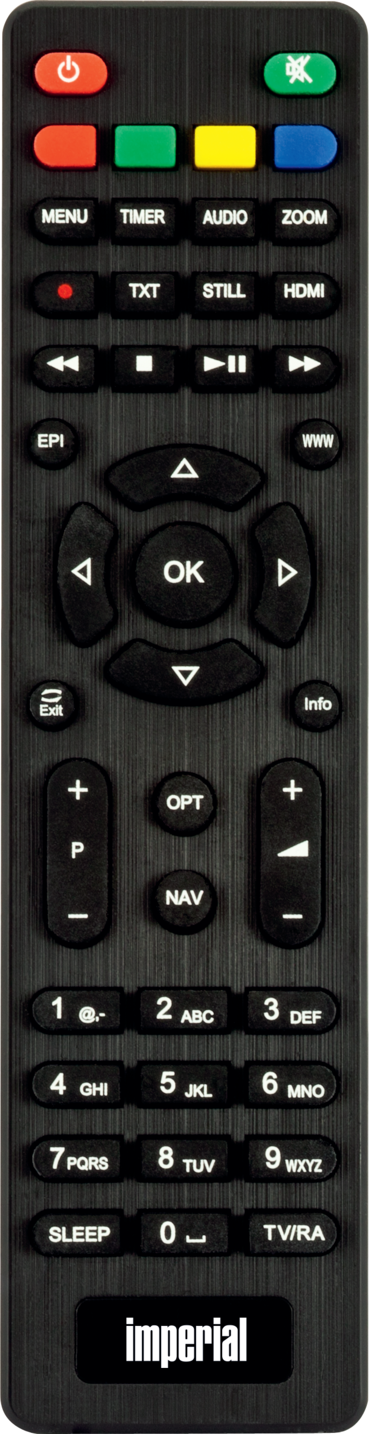 IMPERIAL 77-561-00 HD Twin Satreceiver (HDTV, PVR-Funktion, Twin Tuner, DVB-S, DVB-S2, Schwarz)