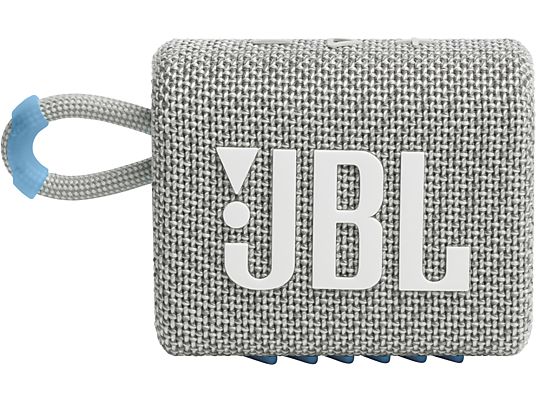 JBL Go 3 Eco - Enceintes Bluetooth (Blanc)