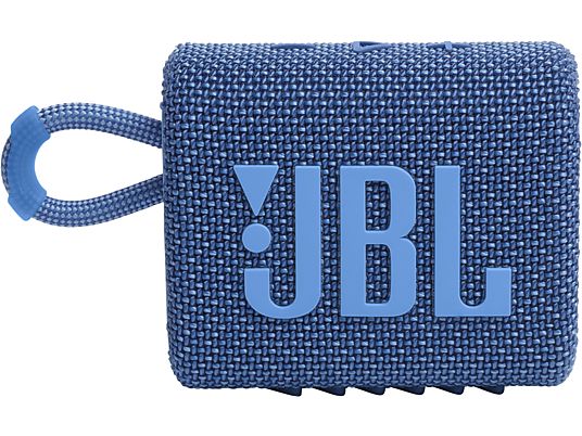 JBL Go 3 Eco - Bluetooth Lautsprecher (Blau)
