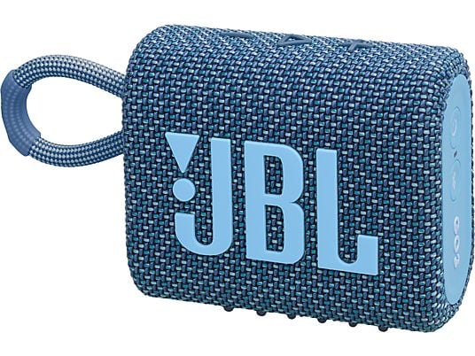 JBL Go 3 Eco - Bluetooth Lautsprecher (Blau)