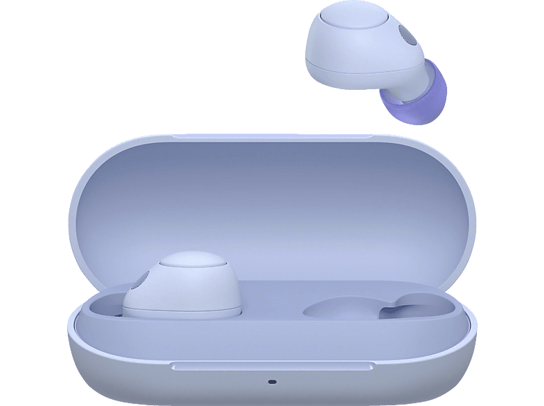 True Bluetooth in Noise Cancelling, SATURN | Kopfhörer Lavendel WF-C700N Wireless, SONY In-ear Lavendel Kopfhörer kaufen