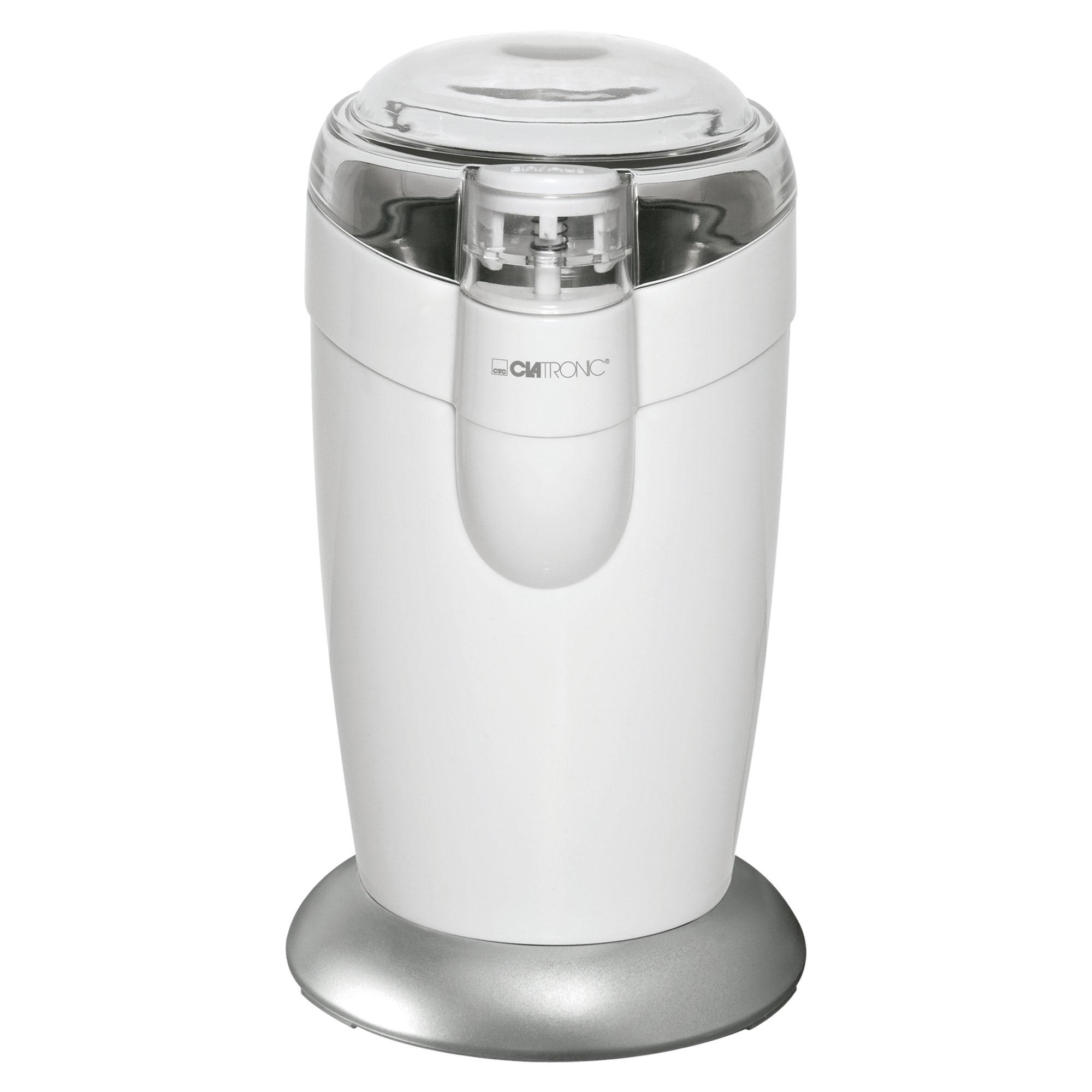 CLATRONIC KSW 3306 Kaffeemühle Weiß 120 Watt, Schlagmahlwerk