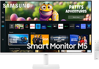 SAMSUNG Outlet Smart M5 S32CM501EUXDU 32'' Sík FullHD 60 Hz 16:9 VA LED Monitor