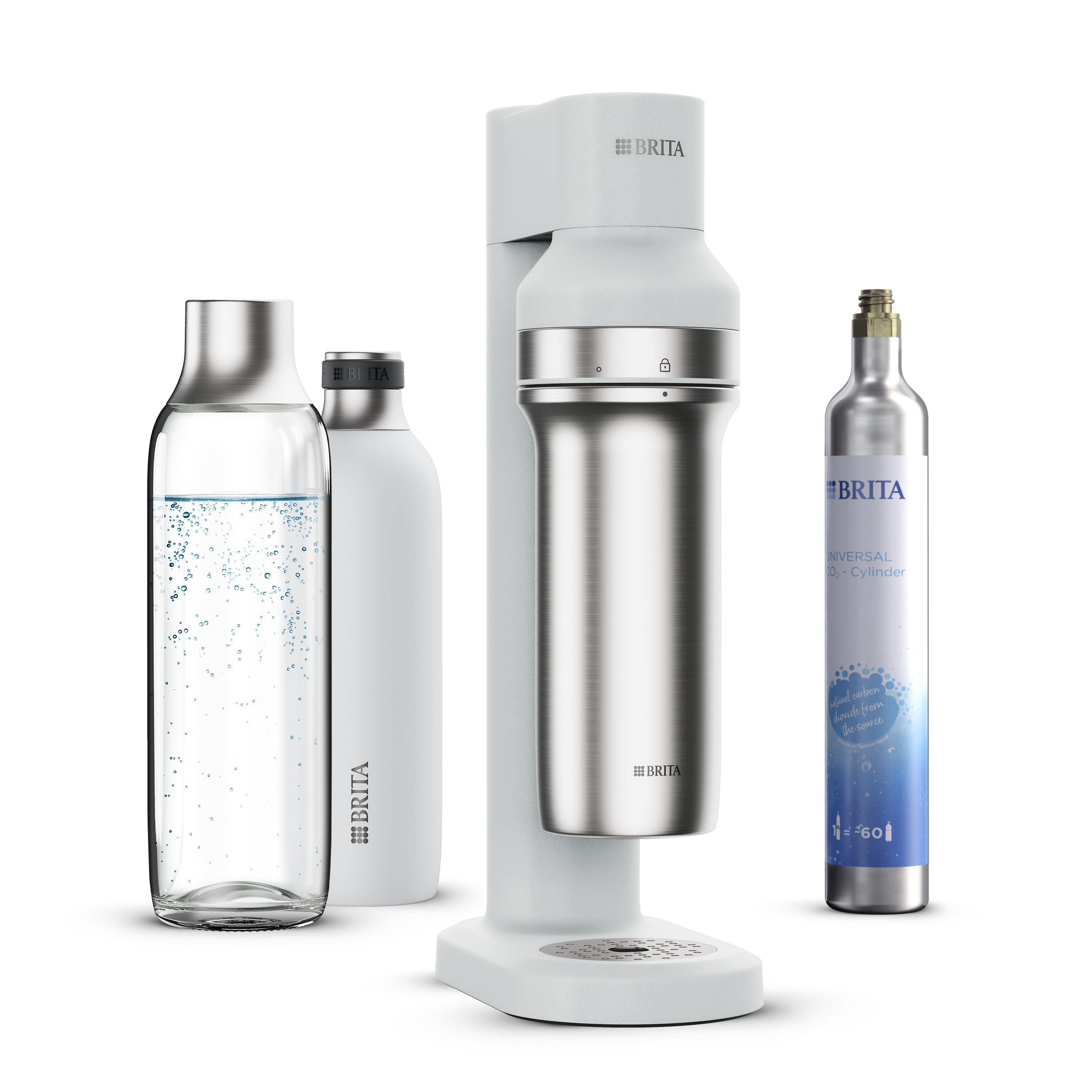 BRITA sodaTRIO Wassersprudler Weiß