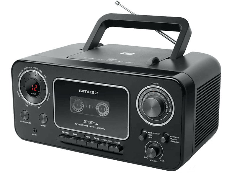 NK Radio Portátil Vintage Pequeña NK-AB1904-FM Verde