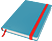 LEITZ COSY Soft touch jegyzetfüzet (A5), nyugodt kék, vonalas, 80 lap (44810061)