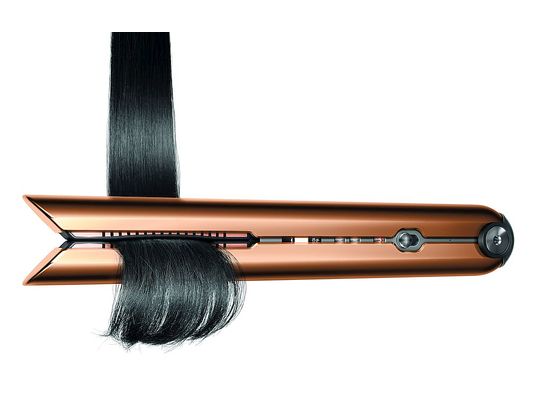 Plancha de pelo - Dyson Corrale, Inalámbrica, Placas flexibles, Cobre/ Níquel, Cerámica, 3 Temp, 200 W