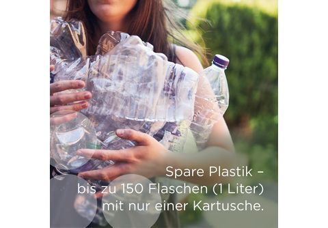 BRITA Style 1 | eco Gletscherblau All-in-1 Wasserfilter, PRO MediaMarkt MAXTRA inkl