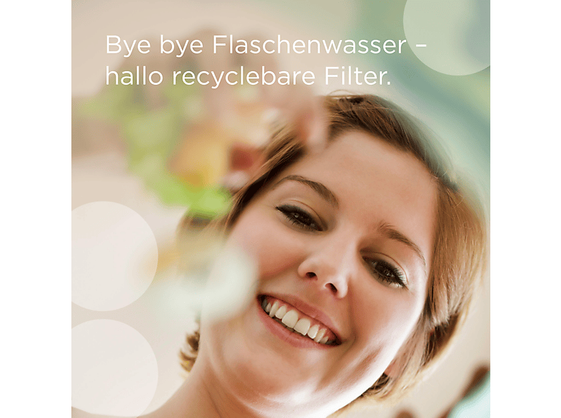 BRITA Style eco inkl. 1 MAXTRA PRO All-in-1 Wasserfilter, Gletscherblau