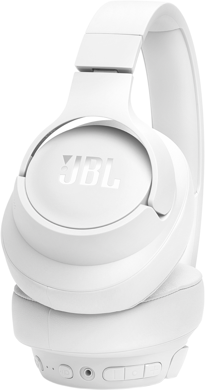 Un haut-parleur de voiture noir avec un centre rouge et le logo JBL.