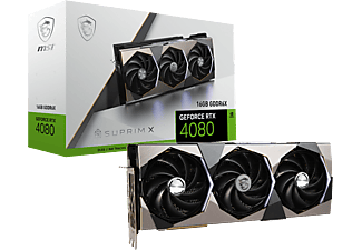 MSI GeForce RTX 4080 16GB SUPRIM X - Grafikkarte