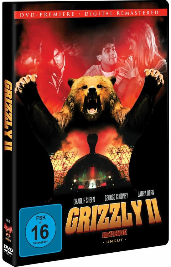 DVD-Hülle mit Bär, Menschen und Konzertbühne. FSK 16.