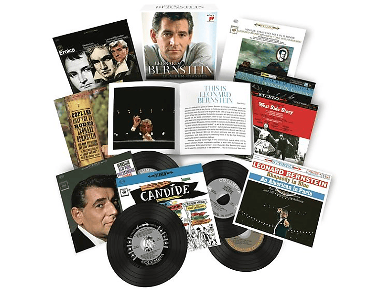 Leonard Bernstein – Leonard Bernstein-10 Album Classics – (CD)