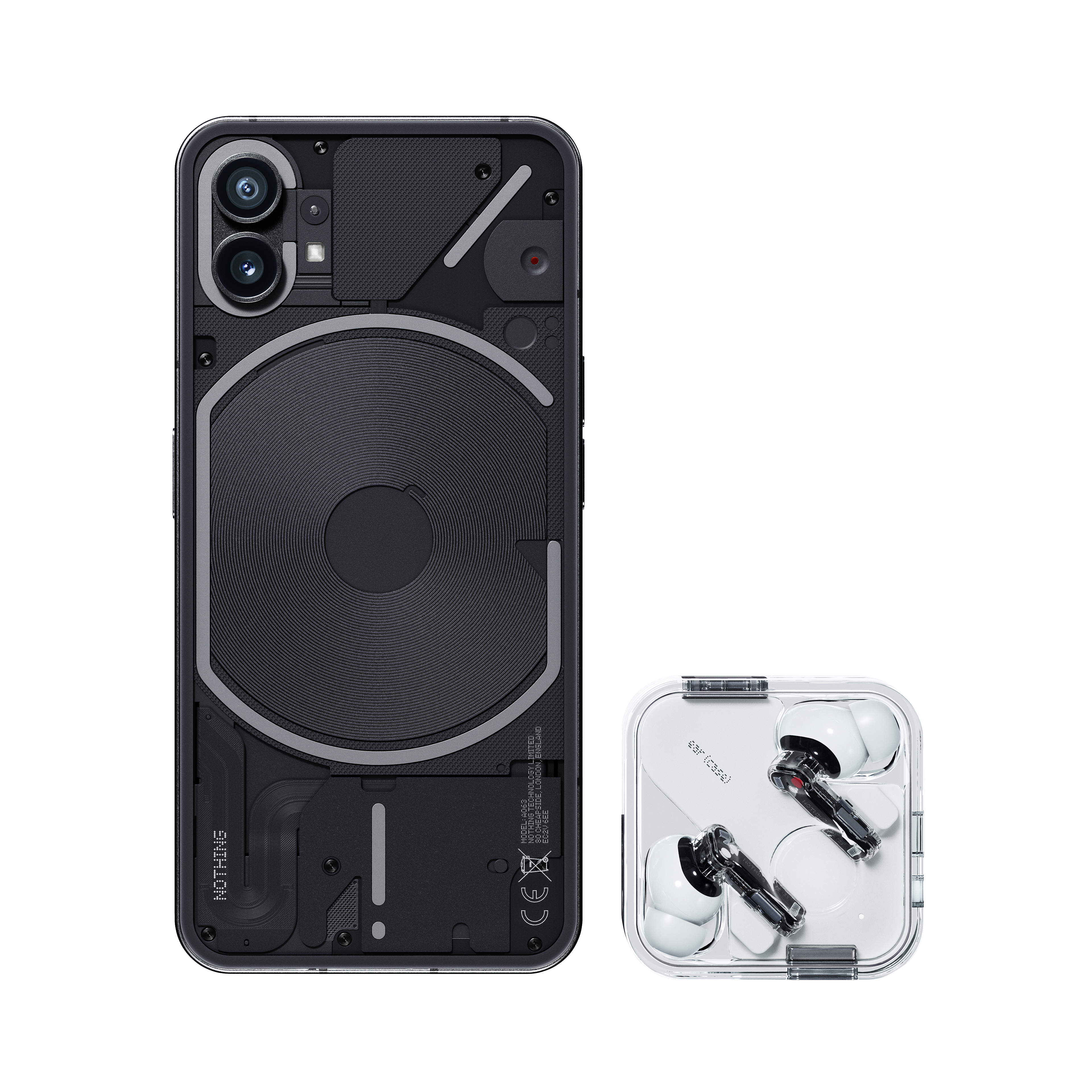 NOTHING Ear (2) True Wireless, In-ear Kopfhörer Bluetooth Weiß