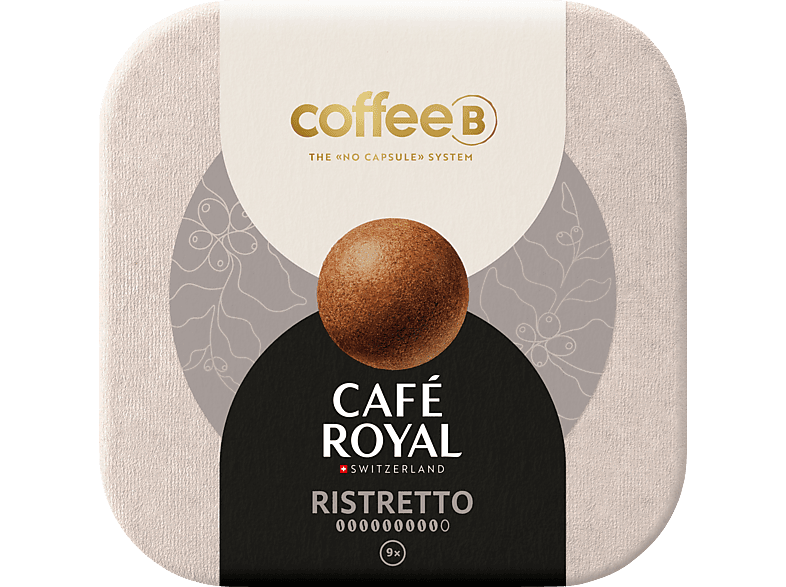 CAFE ROYAL CoffeeB Ristretto 9er Kaffeekugel (Nur für CoffeeB Globe Kaffeemaschine geeignet.)