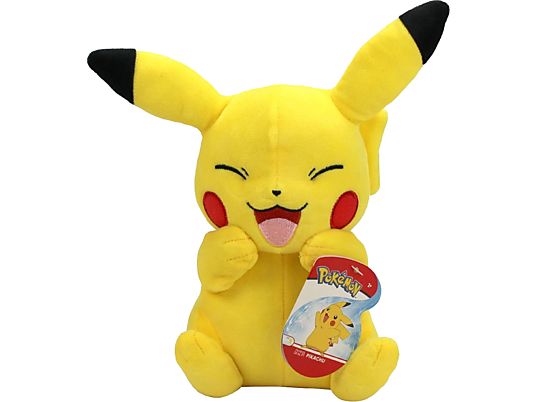 BOTI Pokémon - Pikachu Laughing - Pupazzo di peluche (Giallo/Rosso/Nero)
