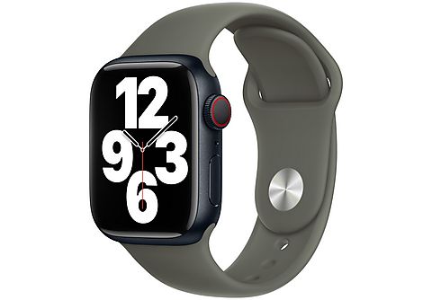 APPLE Armband Sport voor Apple Watch 41 mm Olive (MR2P3ZM/A)