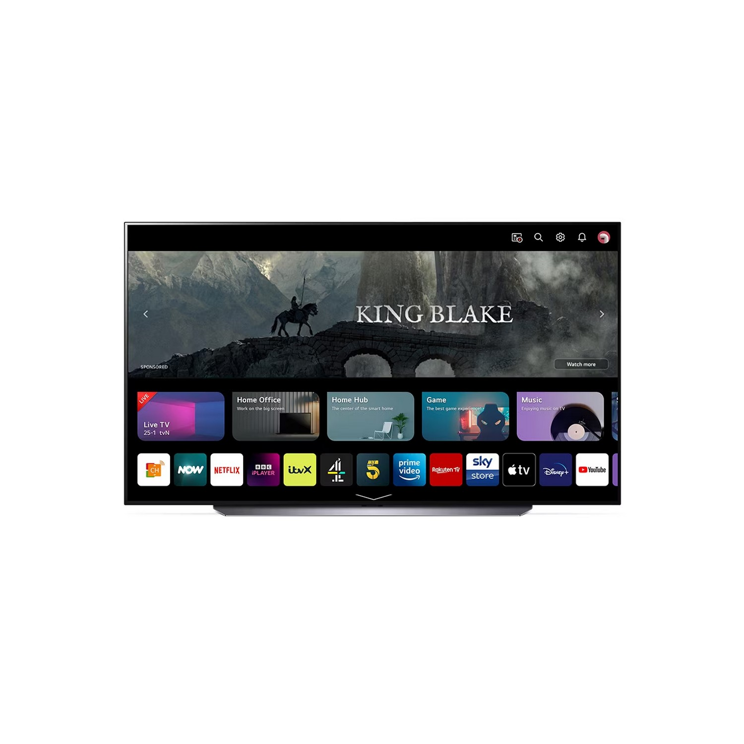 LG OLED55C34LA 55" OLED Smart 4K (2023) - OLED 4K - TV OLED - 55 pouces