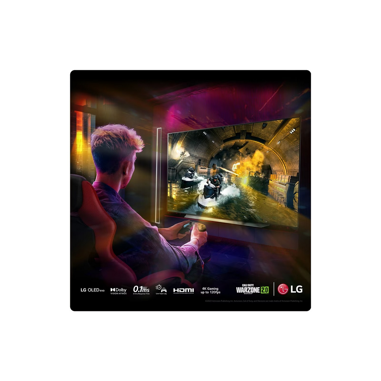 LG OLED55C34LA 55" OLED Smart 4K (2023) - OLED 4K - TV OLED - 55 pouces