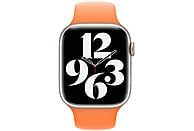 APPLE Armband Sport voor Apple Watch 45 mm Bright Orange (MR2R3ZM/A)