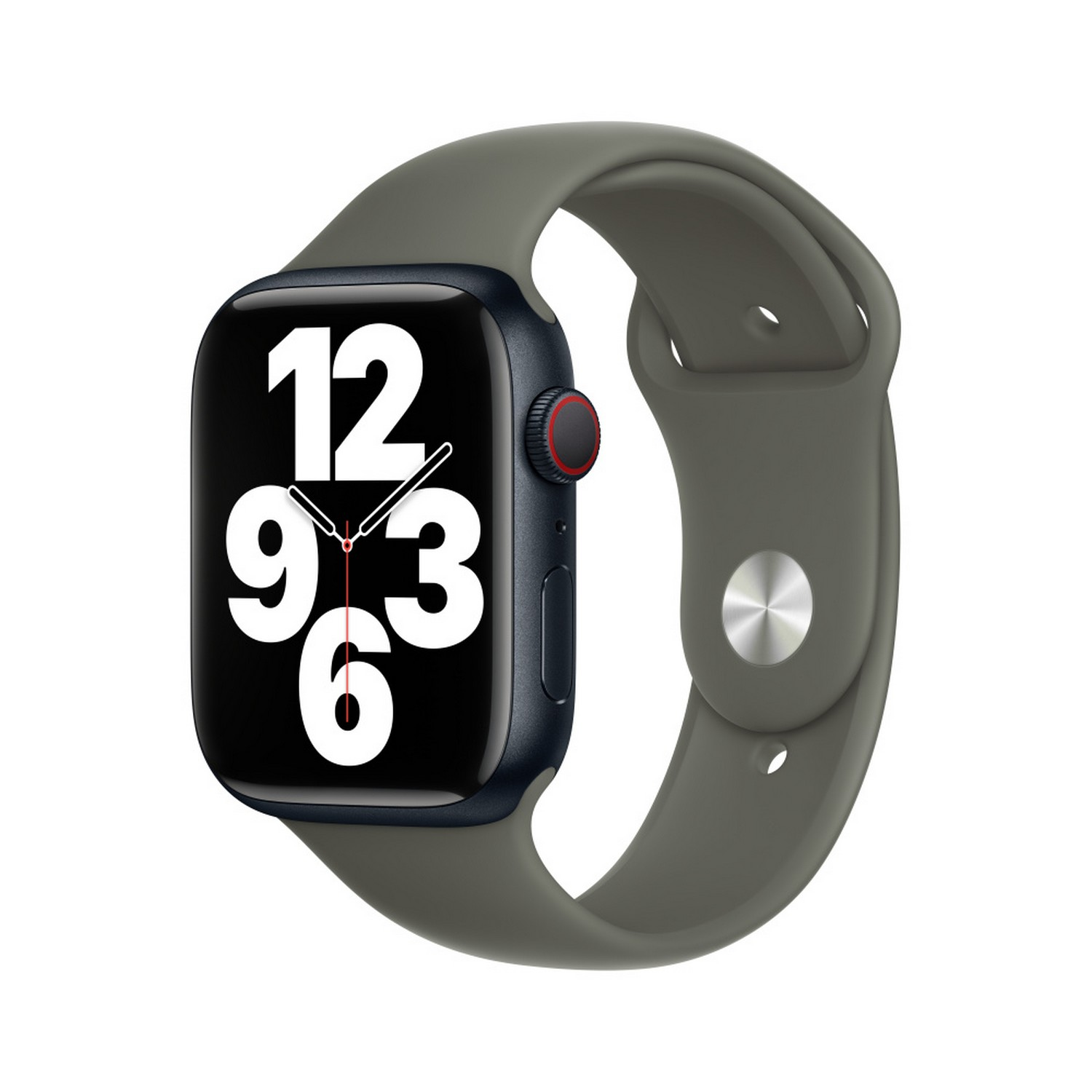 APPLE Armband Sport voor Apple Watch 45 mm Olive (MR2T3ZM/A)