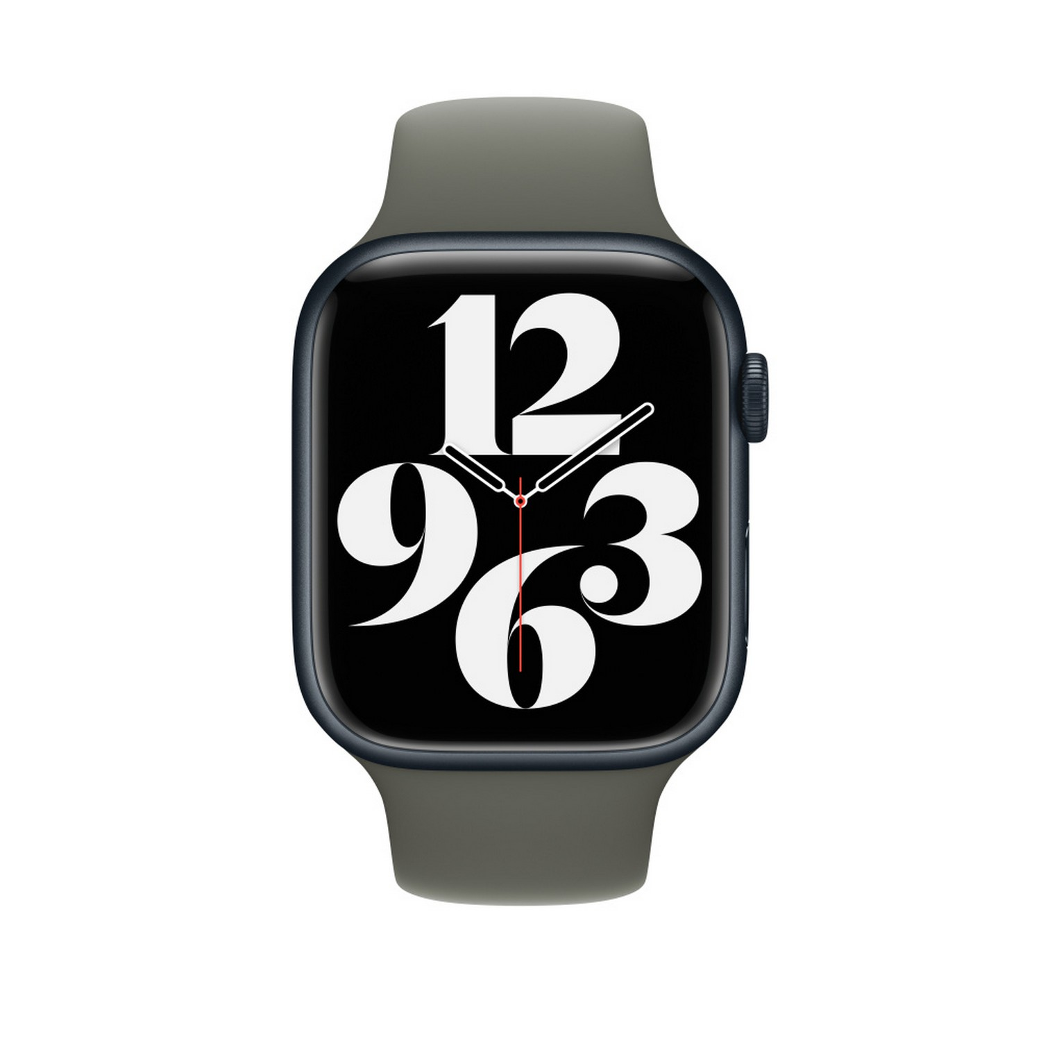 APPLE Armband Sport voor Apple Watch 45 mm Olive (MR2T3ZM/A)