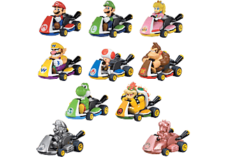 TOMY Nintendo: Mariokart - Pull Back Racers - Sammelfigur-Blindbeutel (Mehrfarbig)