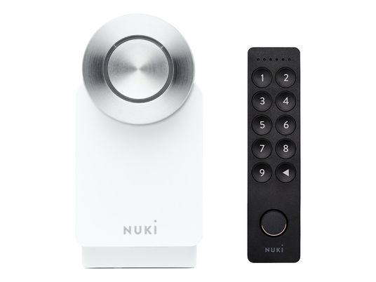 NUKI Home Set Pro CH-Zylinder - Set serratura intelligente (Bianco)