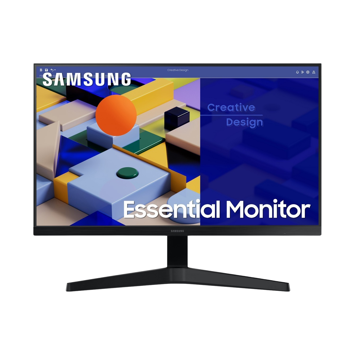 SAMSUNG Computerscherm Essential S27C310EAU 27" Full-HD 75 Hz (LS27C310EAUXEN)