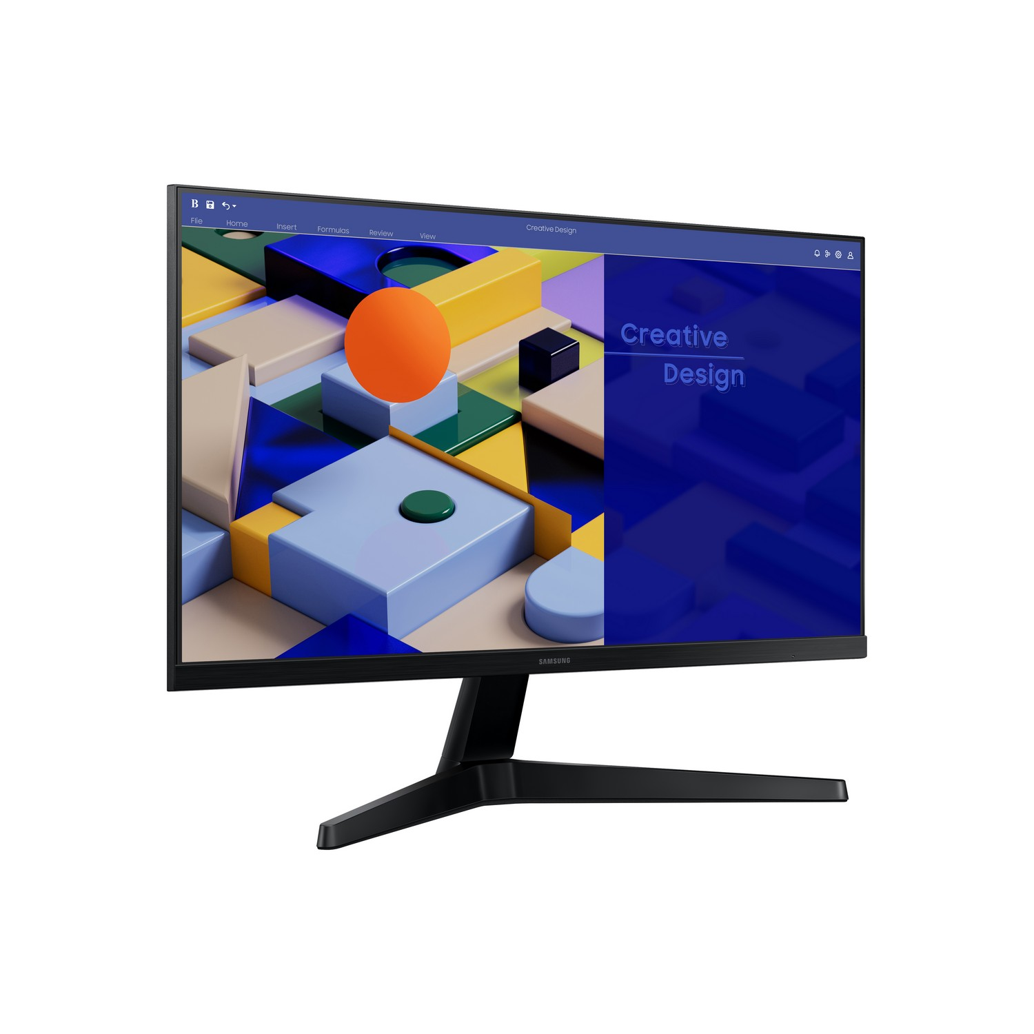 SAMSUNG Computerscherm Essential S27C310EAU 27" Full-HD 75 Hz (LS27C310EAUXEN)
