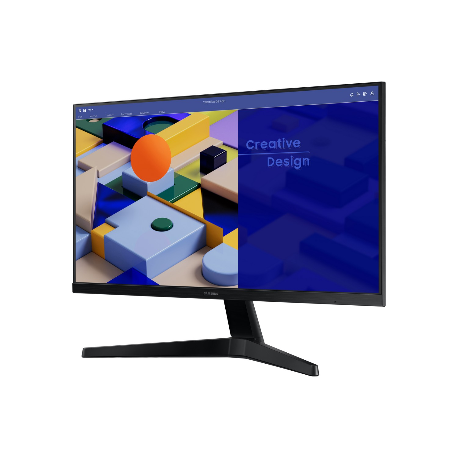 SAMSUNG Computerscherm Essential S27C310EAU 27" Full-HD 75 Hz (LS27C310EAUXEN)