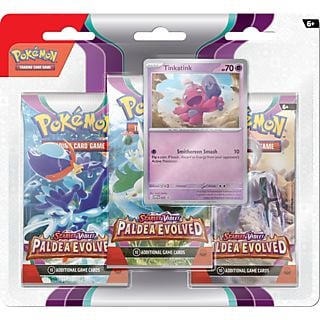 POKEMON (UE) Pokémon TCG: Scarlet & Violet Paldea Evolved 3-pack Booster Blister