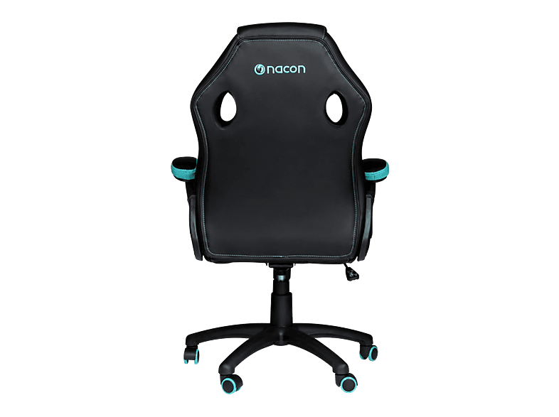 Silla gaming - Nacon CH-310, Ergonómico, Altura regulable, Máximo 110 kg, 5 ruedas, Negro y verde
