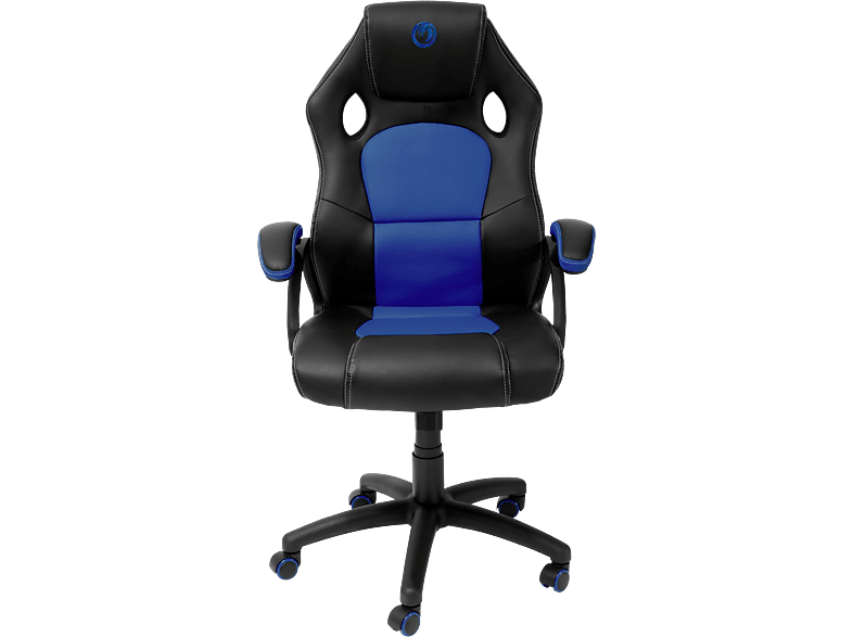Nacon CH-310, Ergonómico, Altura regulable, Máximo 110 kg, 5 ruedas, Azul