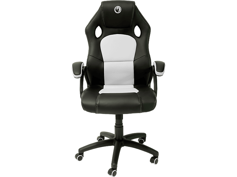 Nacon CH-310, Ergonómico, Altura regulable, Máximo 110 kg, 5 ruedas, Blanco