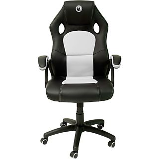 Silla gaming - Nacon CH-310, Ergonómico, Altura regulable, Máximo 110 kg, 5 ruedas, Blanco