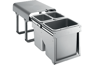 EKOTECH Beépíthető hulladékgyűjtő/kuka EKKO FRONT 40 1x16 liter+2x8 liter