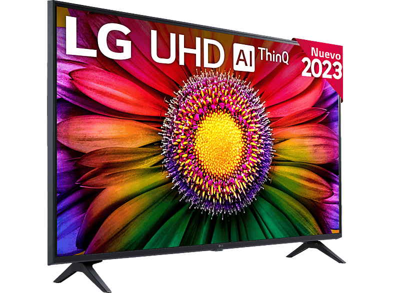 TV LED 43 - LG 43UR78006LK, UHD 4K, Inteligente α5 4K Gen6, Smart TV,  DVB-T2 (H.265), Grafito