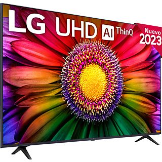 REACONDICIONADO B: TV LED 50" - LG 50UR80006LJ, UHD 4K, Inteligente α5 4K Gen6, Smart TV, DVB-T2 (H.265), Azul ceniza