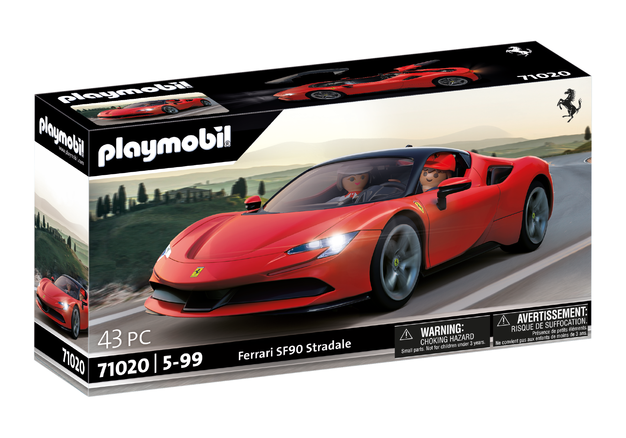 Spielset, PLAYMOBIL SF90 Ferrari 71020 Rot Stradale