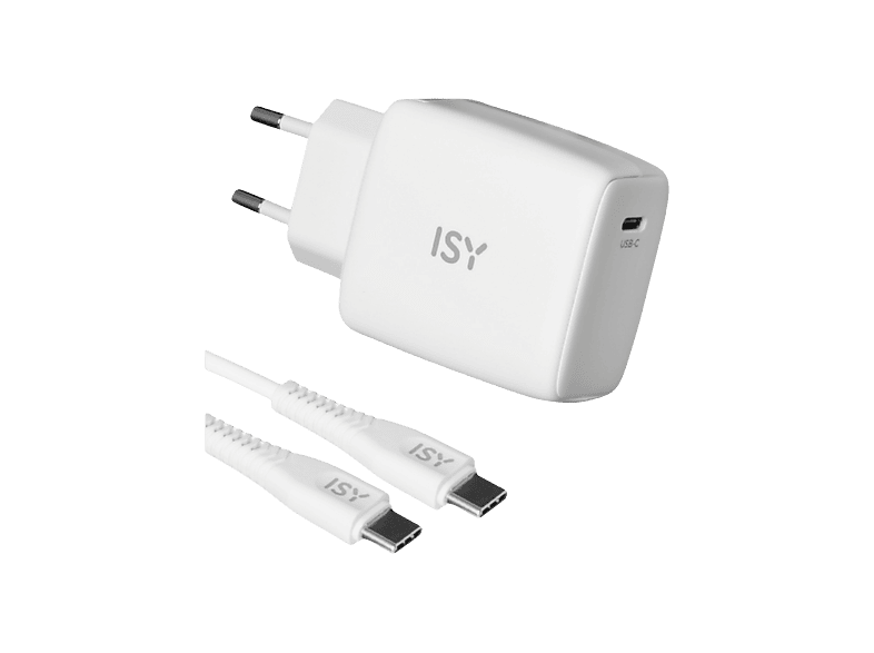 ISY USB-C Power Adapter 45W with USB-C Cable