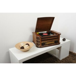 Gramofon HYUNDAI RTCC-513RIP Coffe (old)