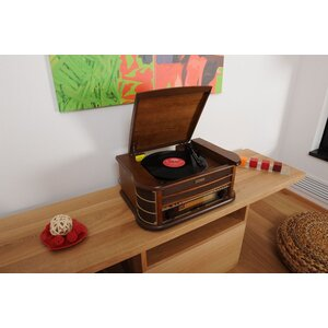 Gramofon HYUNDAI RTCC-513RIP Coffe (old)
