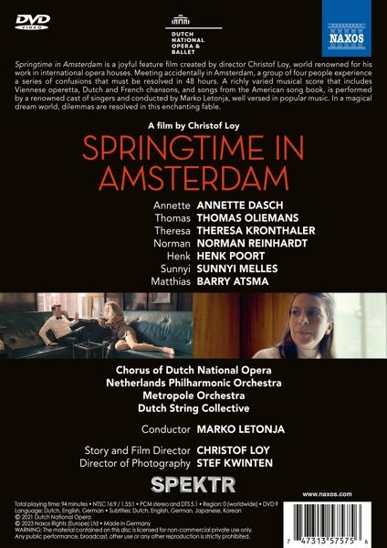Dasch/Oliemans/Letonja/Netherlands Philharmonic O. - Springtime in Amsterdam  - (DVD)