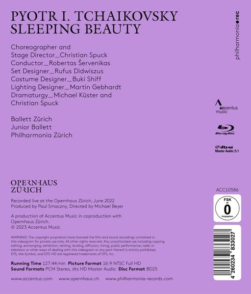 Robertas/philharmonia Zürich Servenikas - Dornr{U+201D}schen  - (Blu-ray)