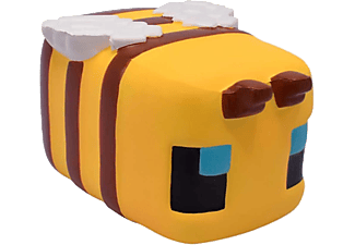 JUST TOYS Minecraft Mega SquishMe S3 - Bee - Personaggi da collezione (Giallo/Marrone/Bianco)