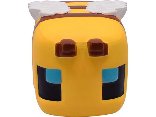 JUST TOYS Minecraft Mega SquishMe S3 - Bee - Figurine de collection (Jaune/marron/blanc)