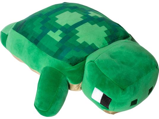 MATTEL Minecraft - Turtle  - Pupazzo di peluche (Verde/marrone/nero)