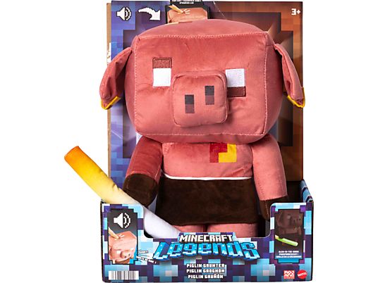 MATTEL Minecraft Legends - Piglin - Plüschfigur (Mehrfarbig)